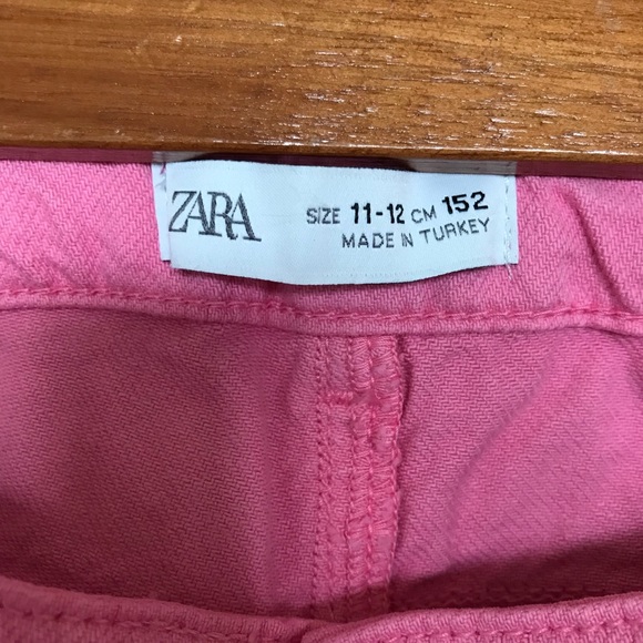 Zara Wide leg Pink Jeans. - Picture 3 of 4
